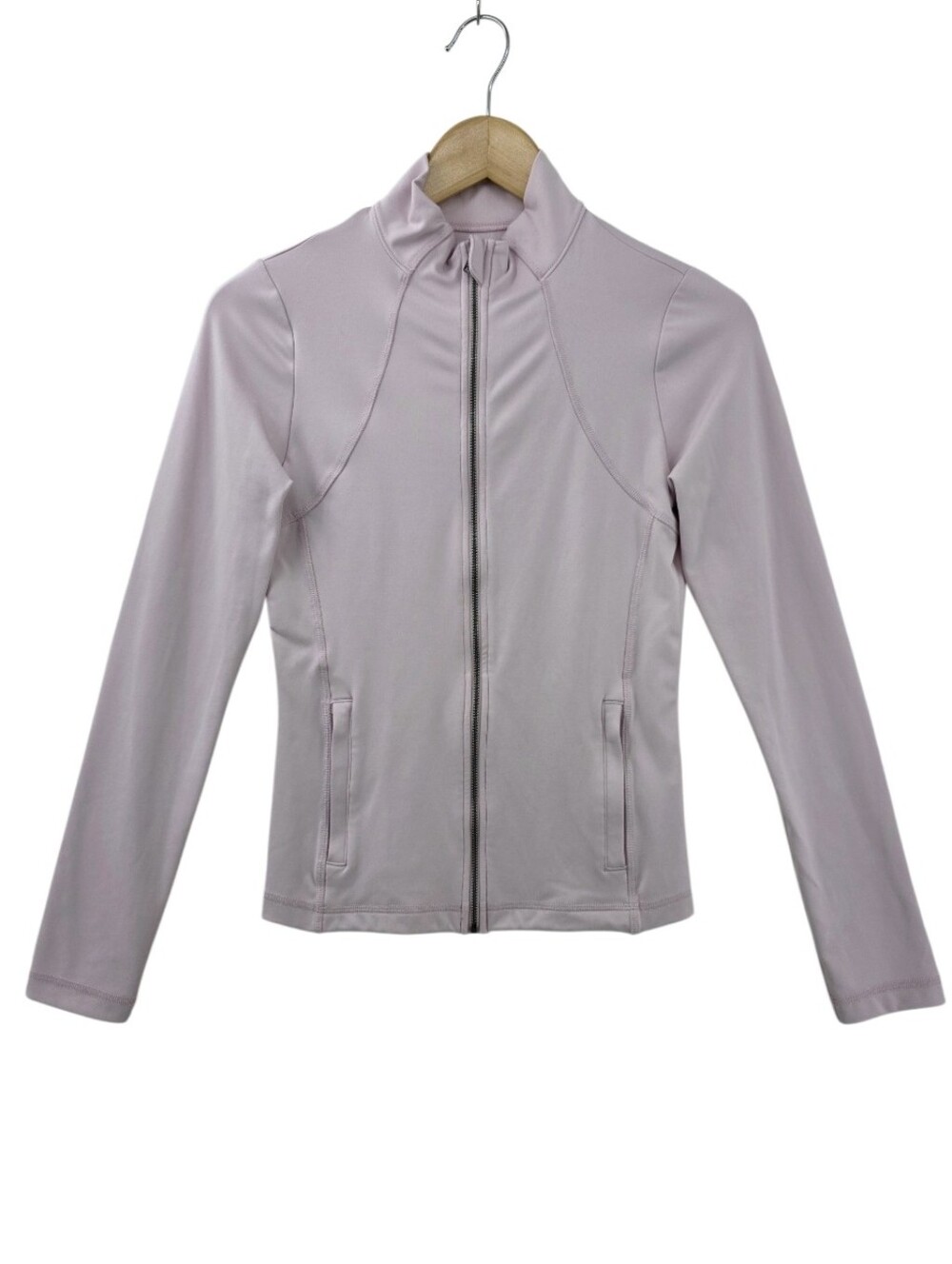 Hollister Gilly Hicks Pink Active Recharge  Zip-Up Jacket Women's Small Define